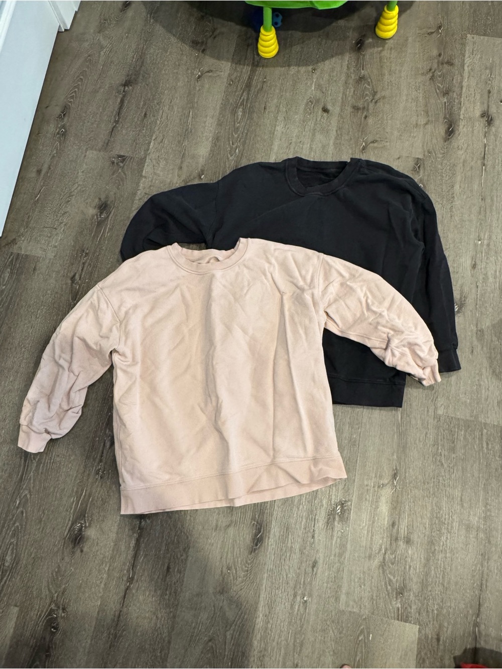 Lululemon Women’s Crewneck Sweatshirt (2) - Pink and Black
